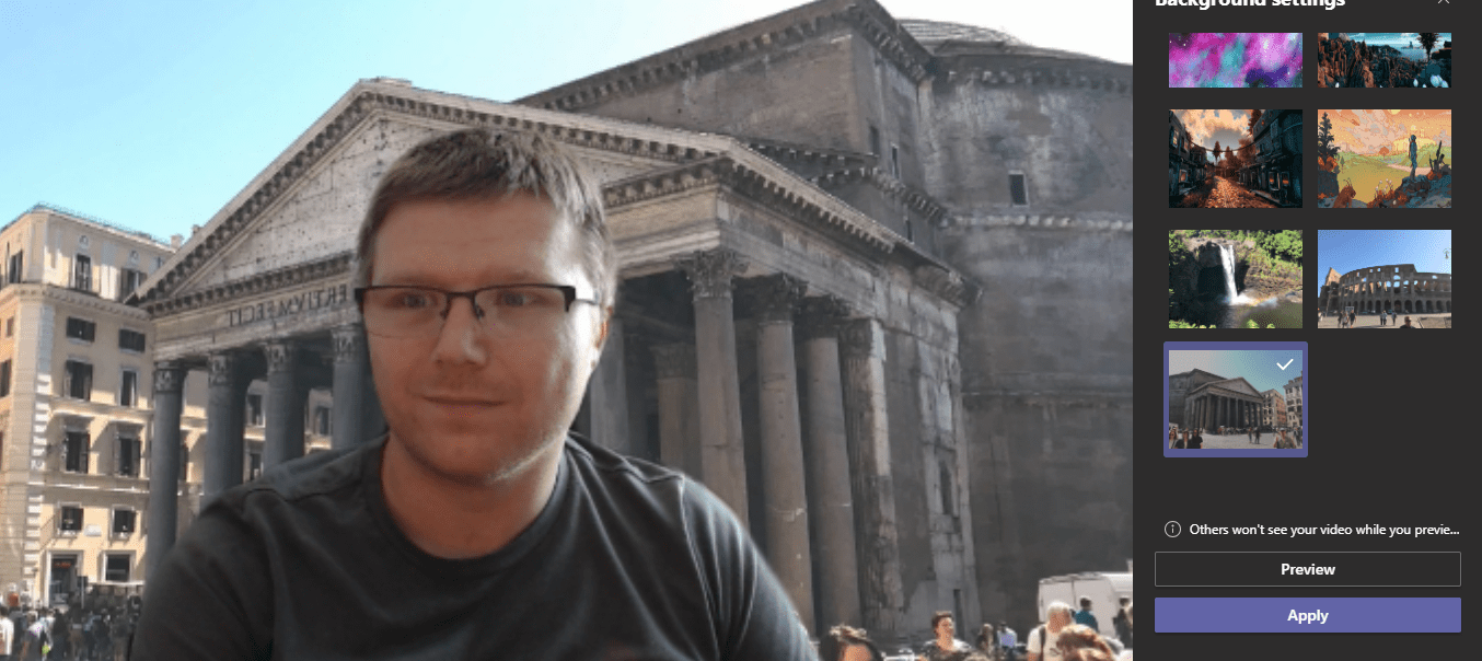 Microsoft Teams Custom Backgrounds