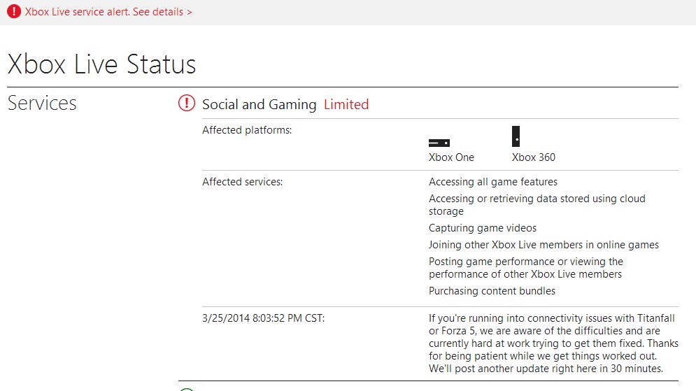 Xbox Live Experiencing Serious Technical Difficulties Attack of the