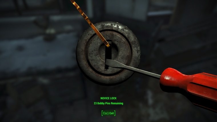 Fallout 4 Guide How to Pick Locks Attack of the Fanboy