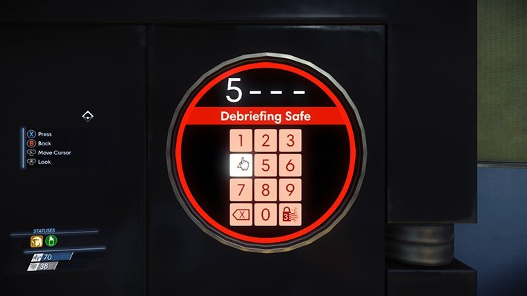 How to Unlock The Debriefing Safe at the Beginning of Prey AOTF