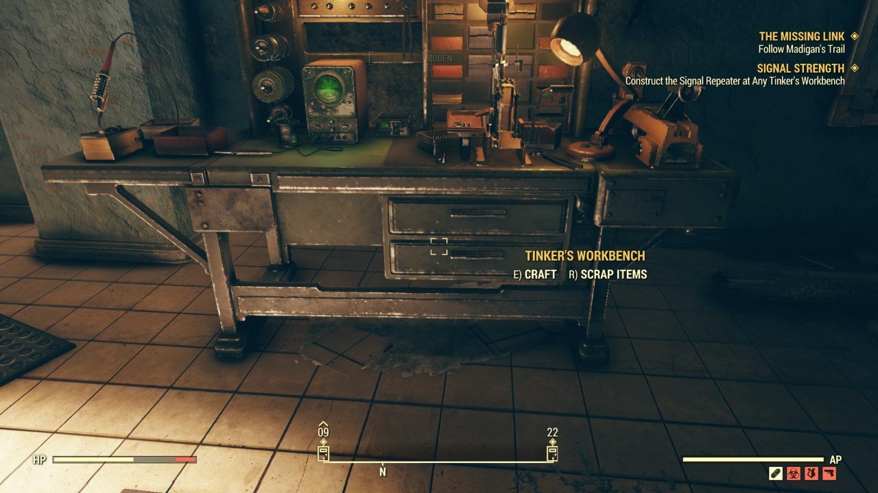 Fallout 76 Where to Find Tinker's Workbench Attack of the Fanboy