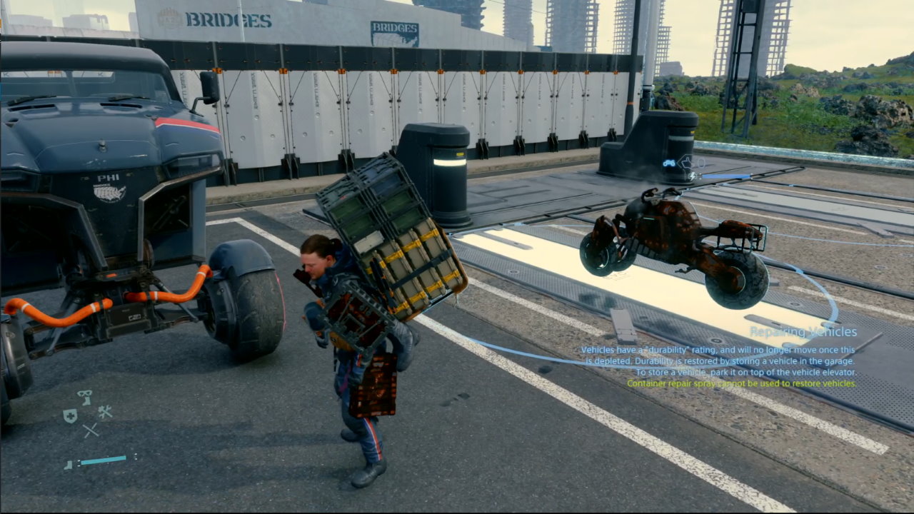 Death Stranding How to Repair Vehicles Attack of the Fanboy