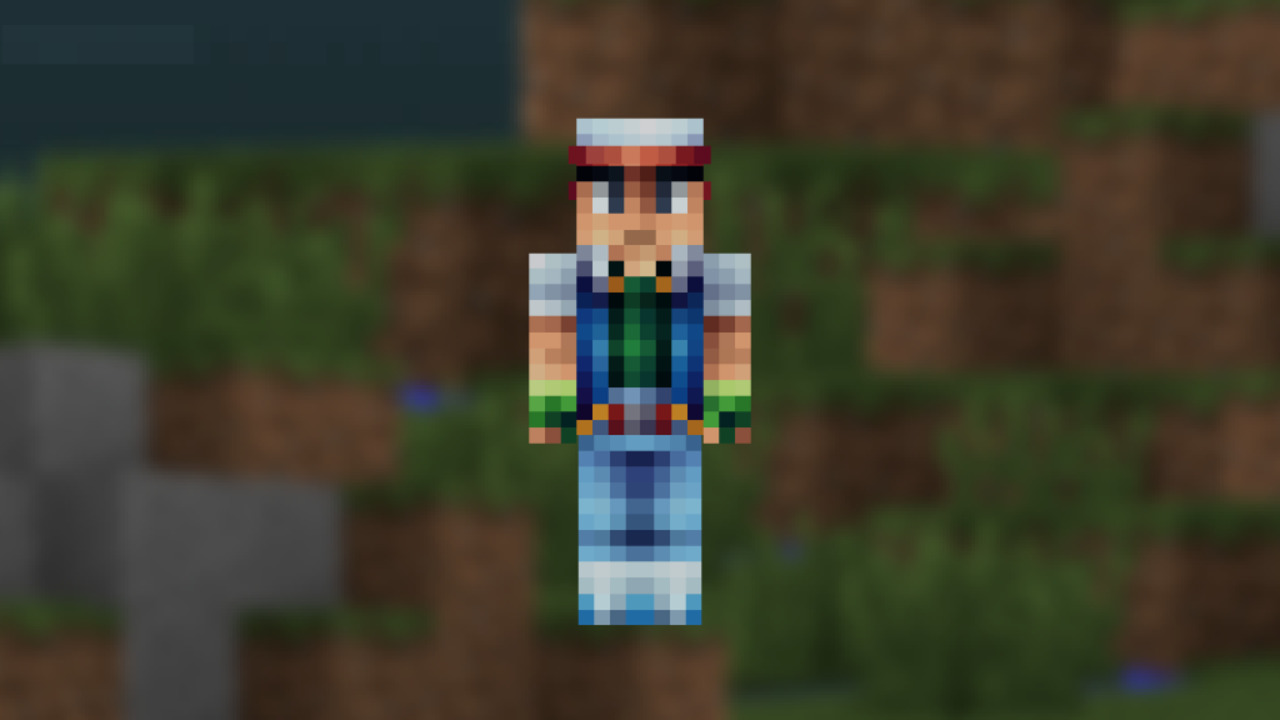 Christmas for ash Minecraft Skin