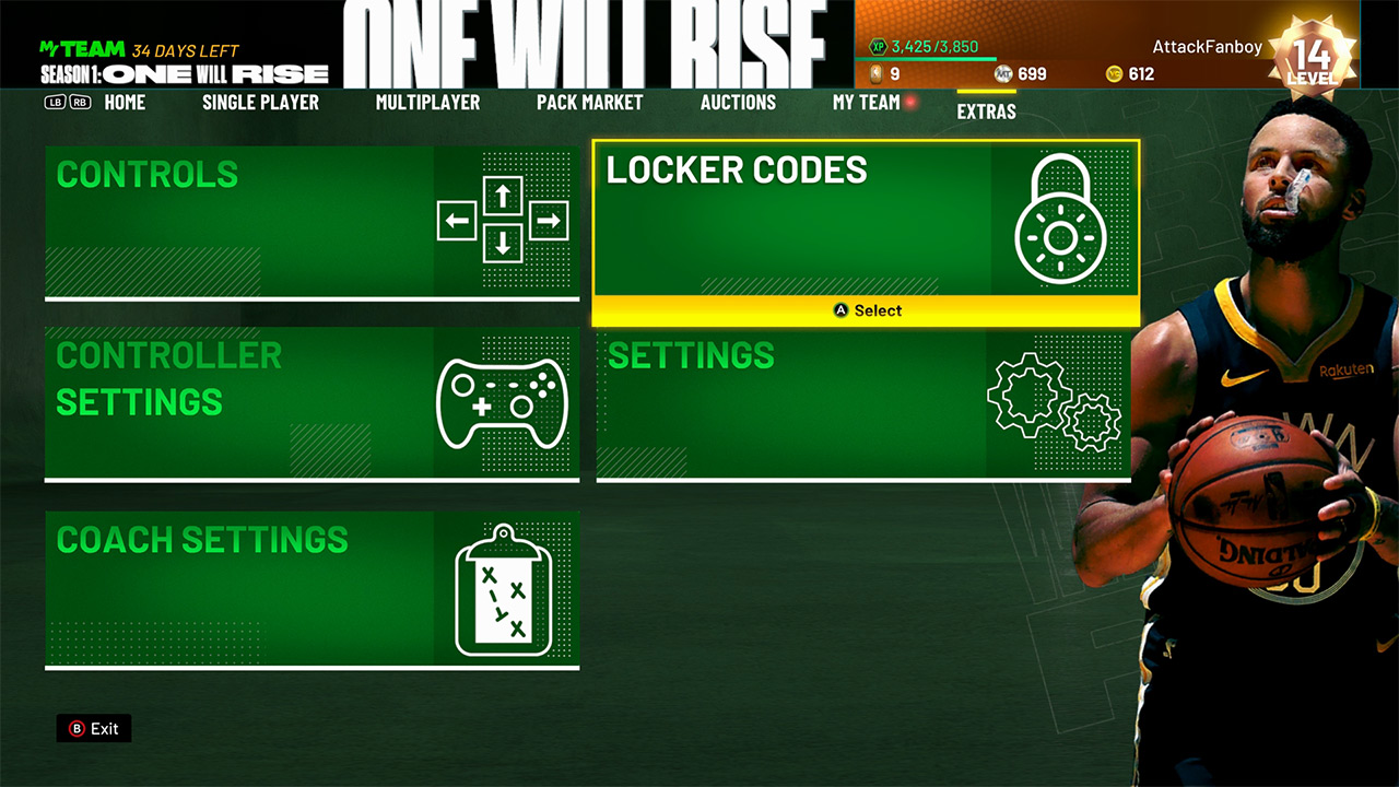 NBA 2K21 How to Use Locker Codes 2K Locker Codes List Working