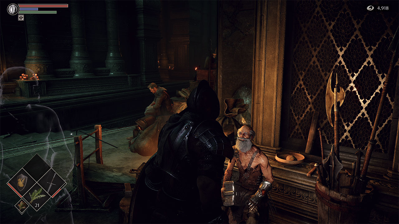 Demon's Souls PS5 How to Repair and Upgrade Weapons Attack of the