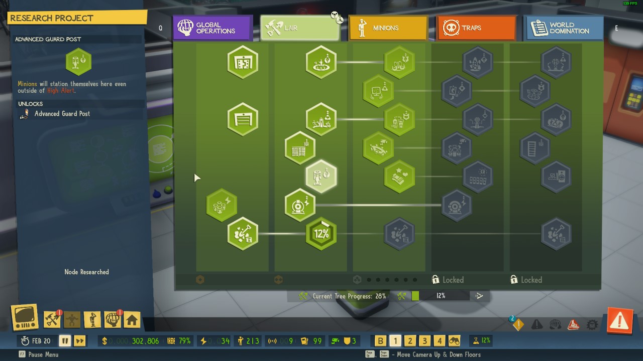 Evil Genius 2 How to Research Upgrades Attack of the Fanboy
