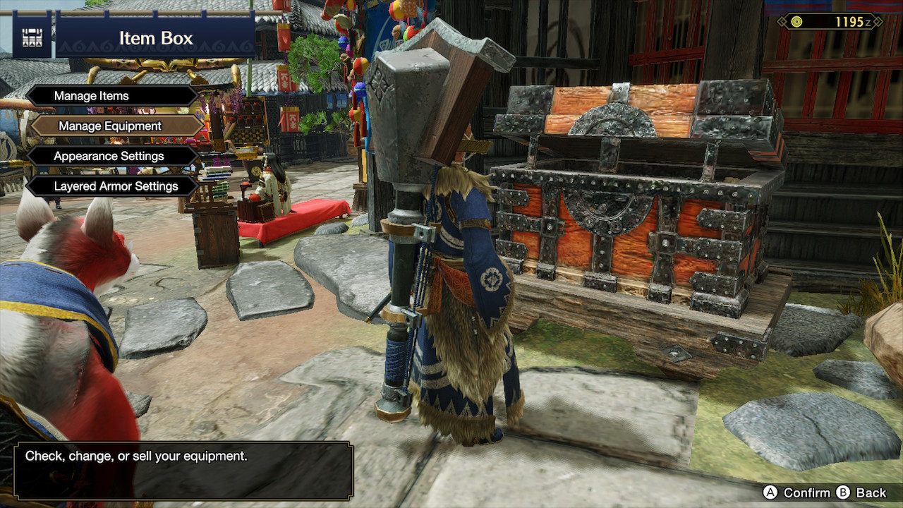 Monster Hunter Rise How to Change Equipment Attack of the Fanboy