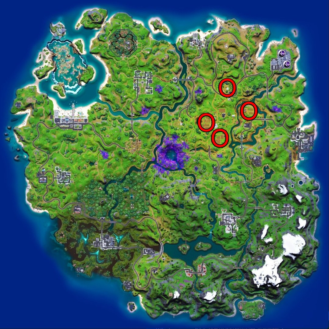 Fortnite Where to Collect Foraged Items Forage for Food and Supplies