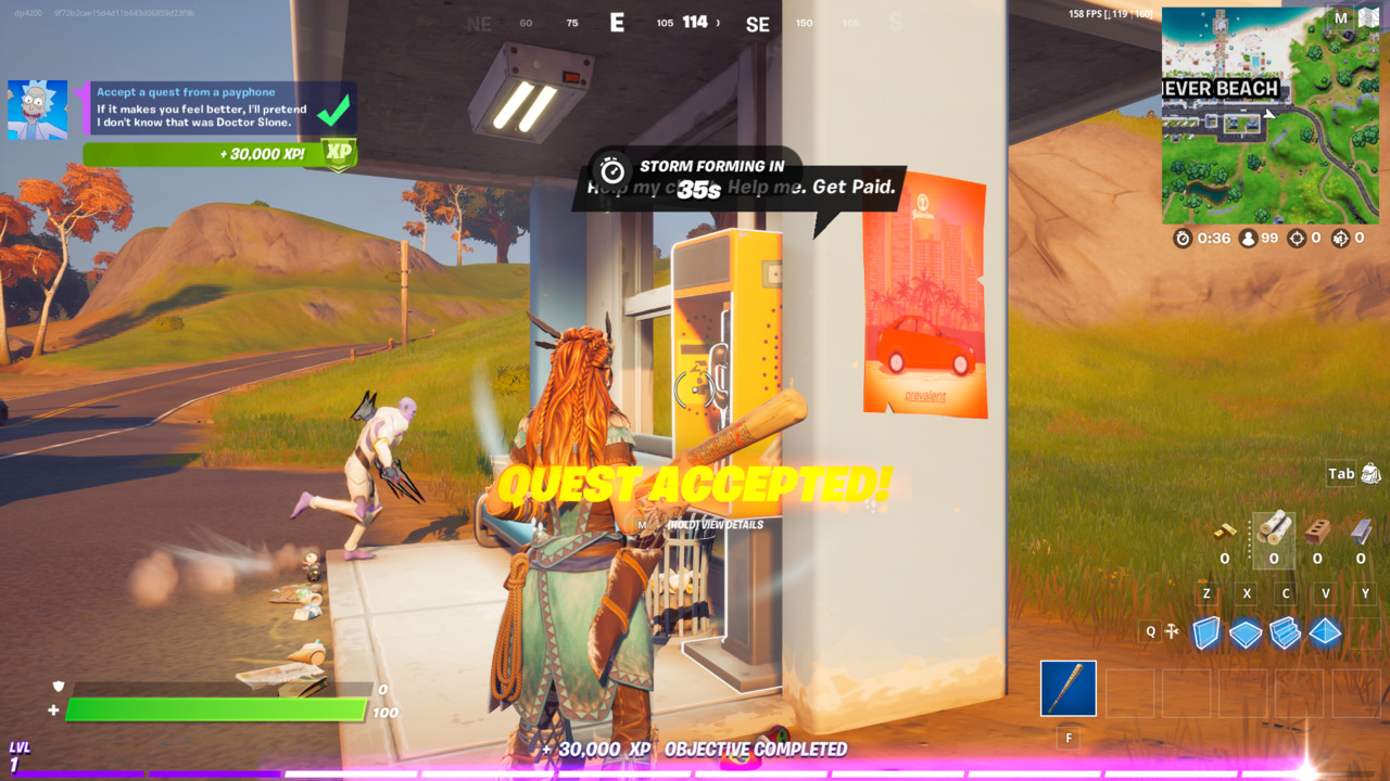 Fortnite How to Accept a Quest from a Payphone Attack of the Fanboy