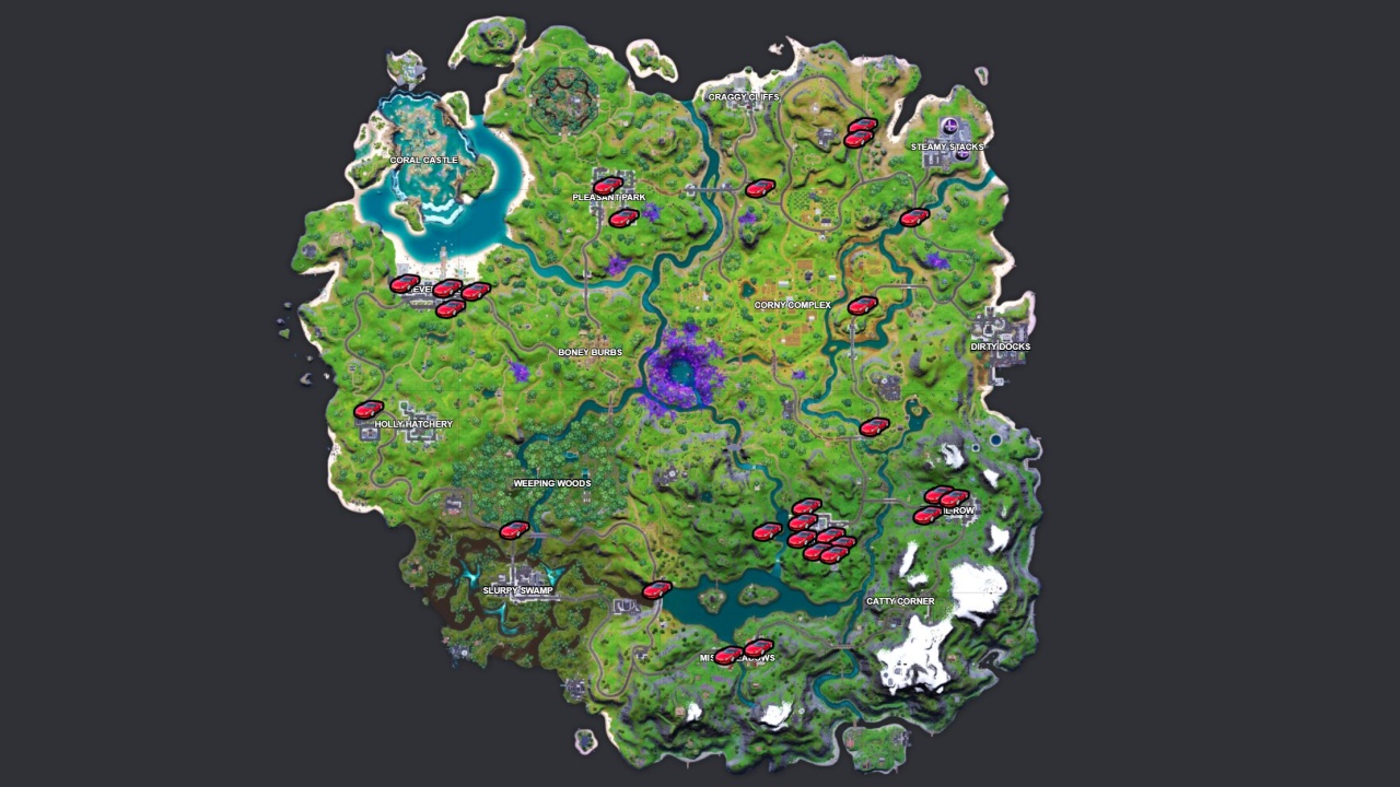 Fortnite Ferrari Locations: Where To Find A Ferrari 296 Gtb | Attack Of The Fanboy