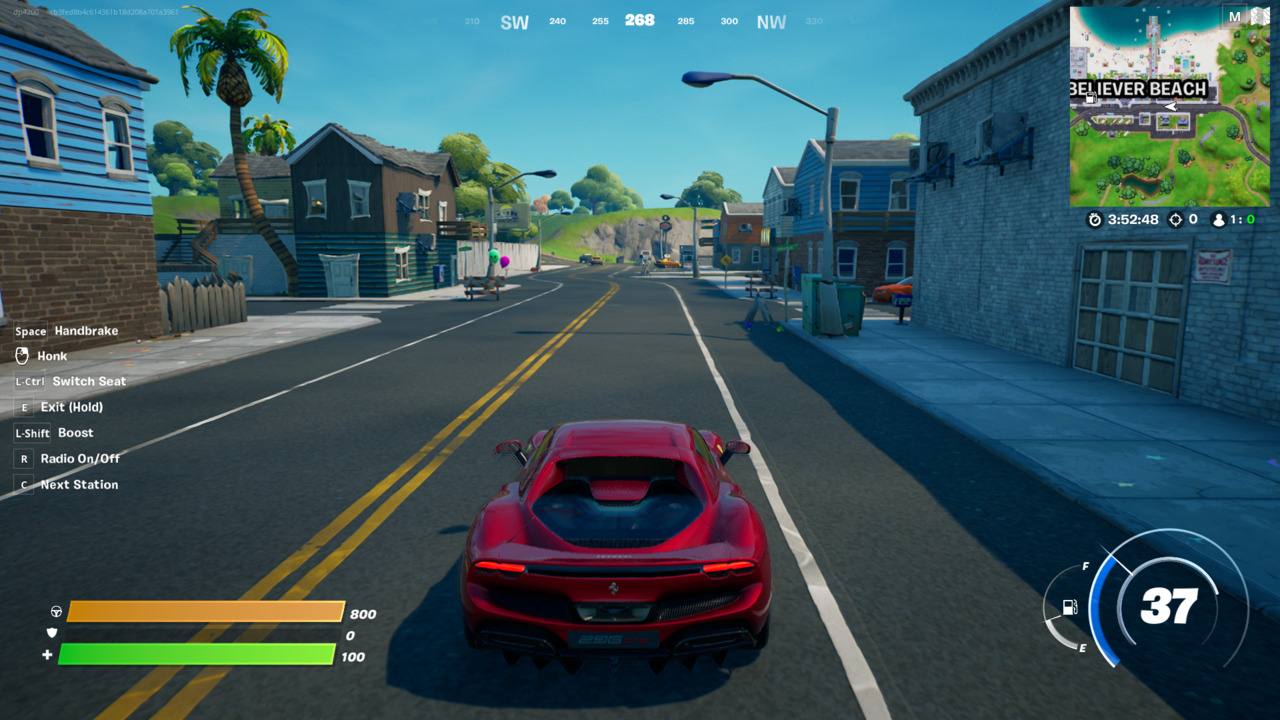 Fortnite Ferrari Locations Where to Find a Ferrari 296 GTB Attack of