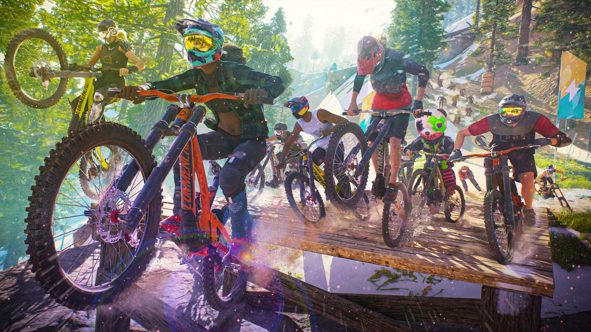 Riders Republic Release Time, Install Size, and PreLoad Details