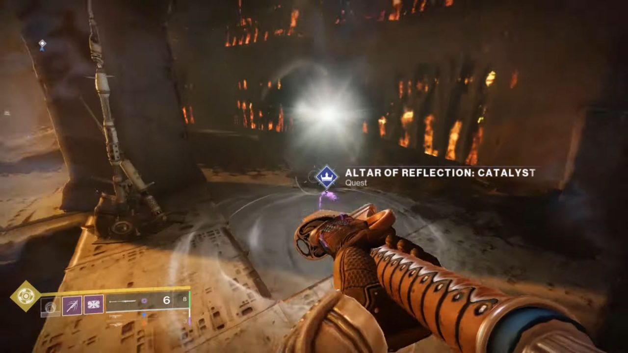 Destiny 2 Witch Queen How to Start Altar of Reflections Catalyst Quest