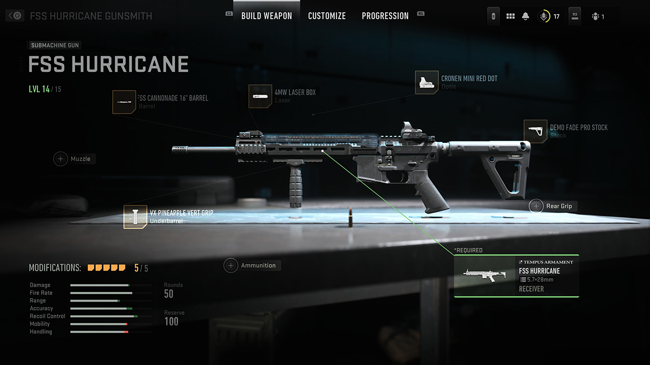 The Best FSS Hurricane Loadout in Modern Warfare 2 Attachments, Perks
