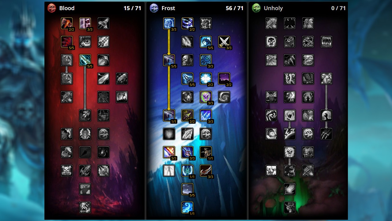 Best Death Knight Builds in WoW Wrath of the Lich King Classic Attack of the Fanboy