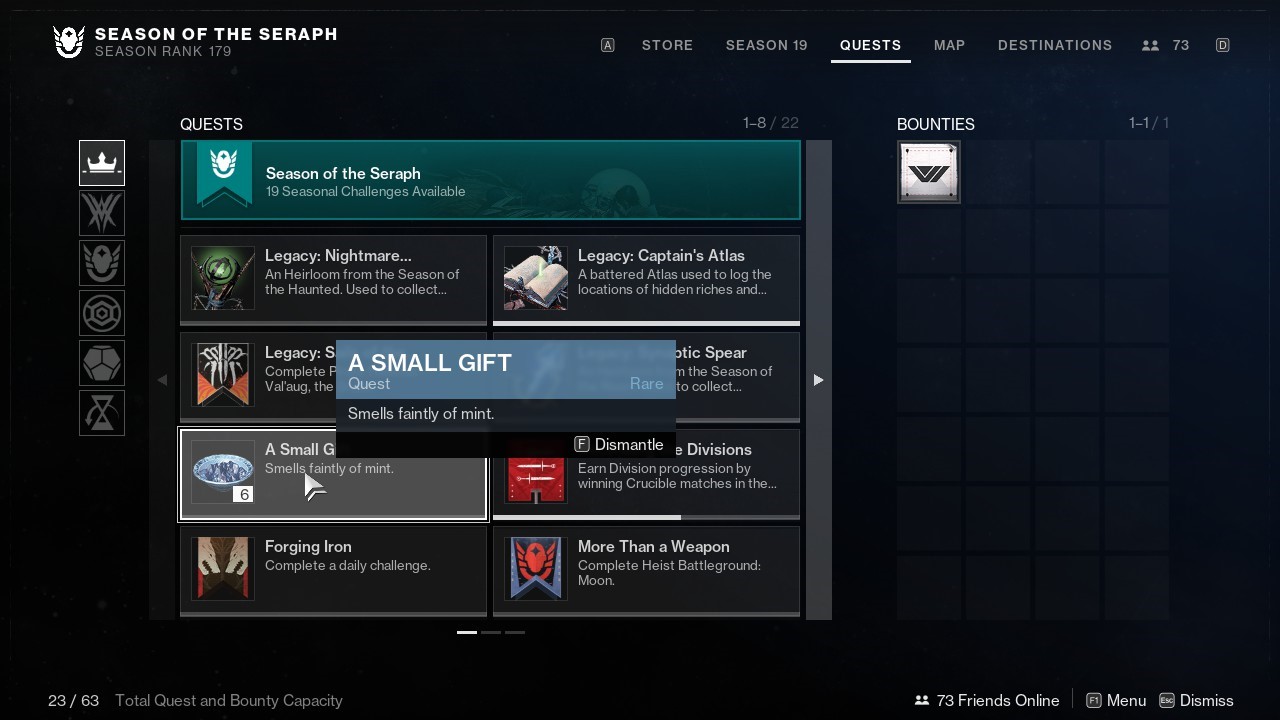 What to Do With A Small Gift in Destiny 2 Attack of the Fanboy