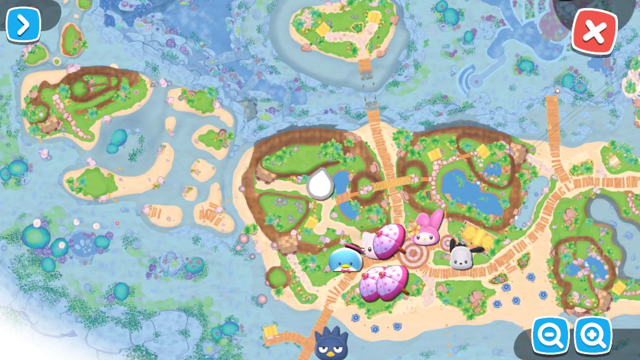 Hello Kitty Island Adventure Umbrella Locations Umbrella Escapade