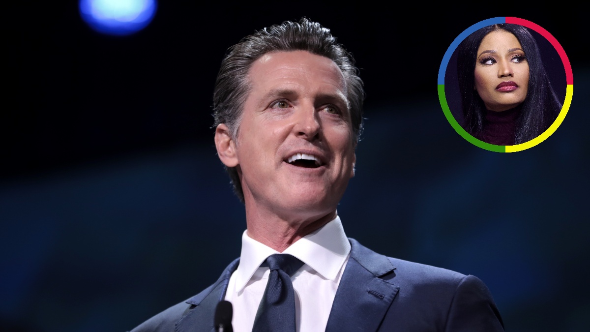 Gavin Newsom's SAT speech in Atlanta sparks immediate outrage