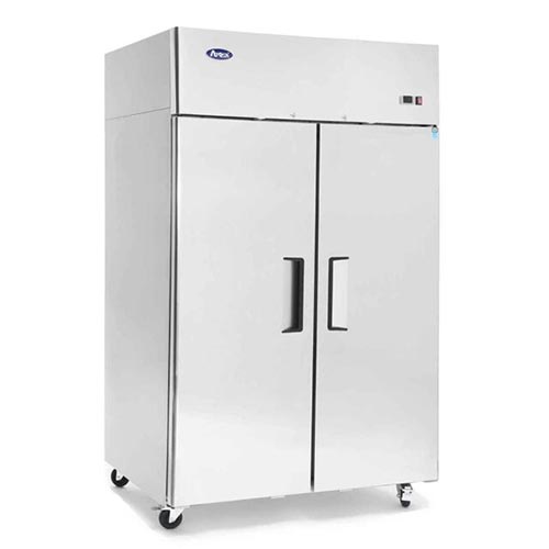 Atosa Upright Commercial Double Door Freezer 1300L MBF8002 At Temp