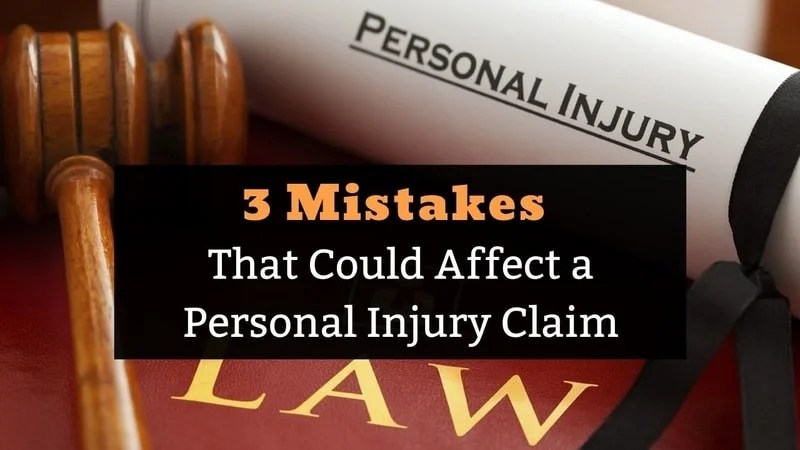 3 Mistakes That Could Affect a Personal Injury Claim Attention Trust