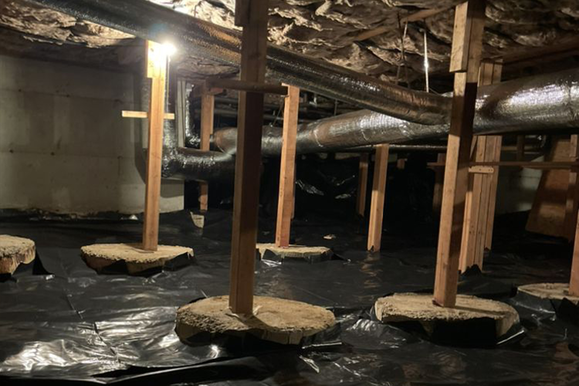 Vapor Moisture Barriers And Encapsulation Attic Crawl