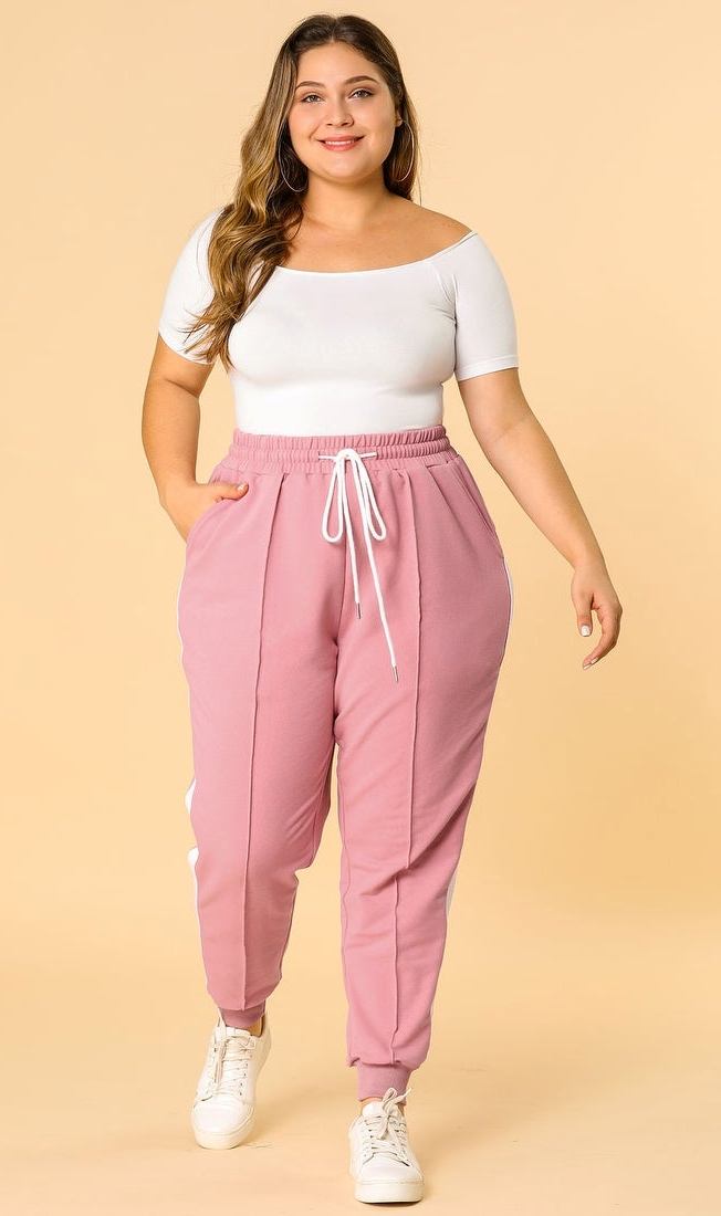 Plus Size Women’s Joggers Attire Plus Size