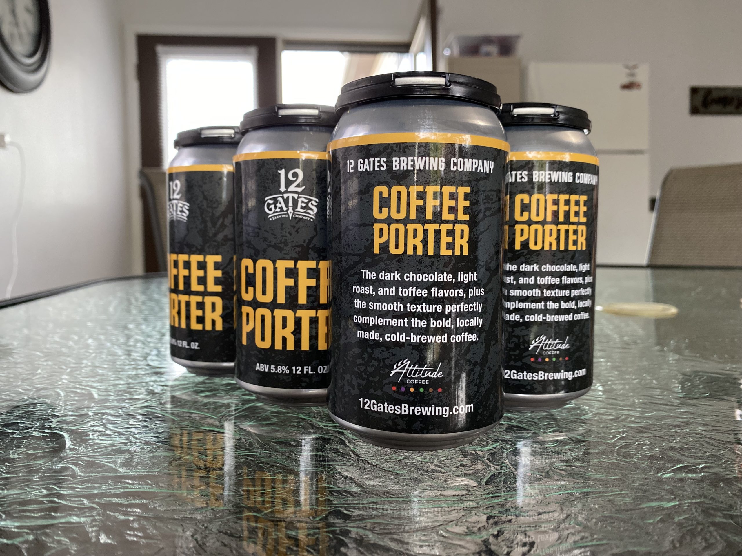 12 Gates Coffee Porter Attitude Coffee