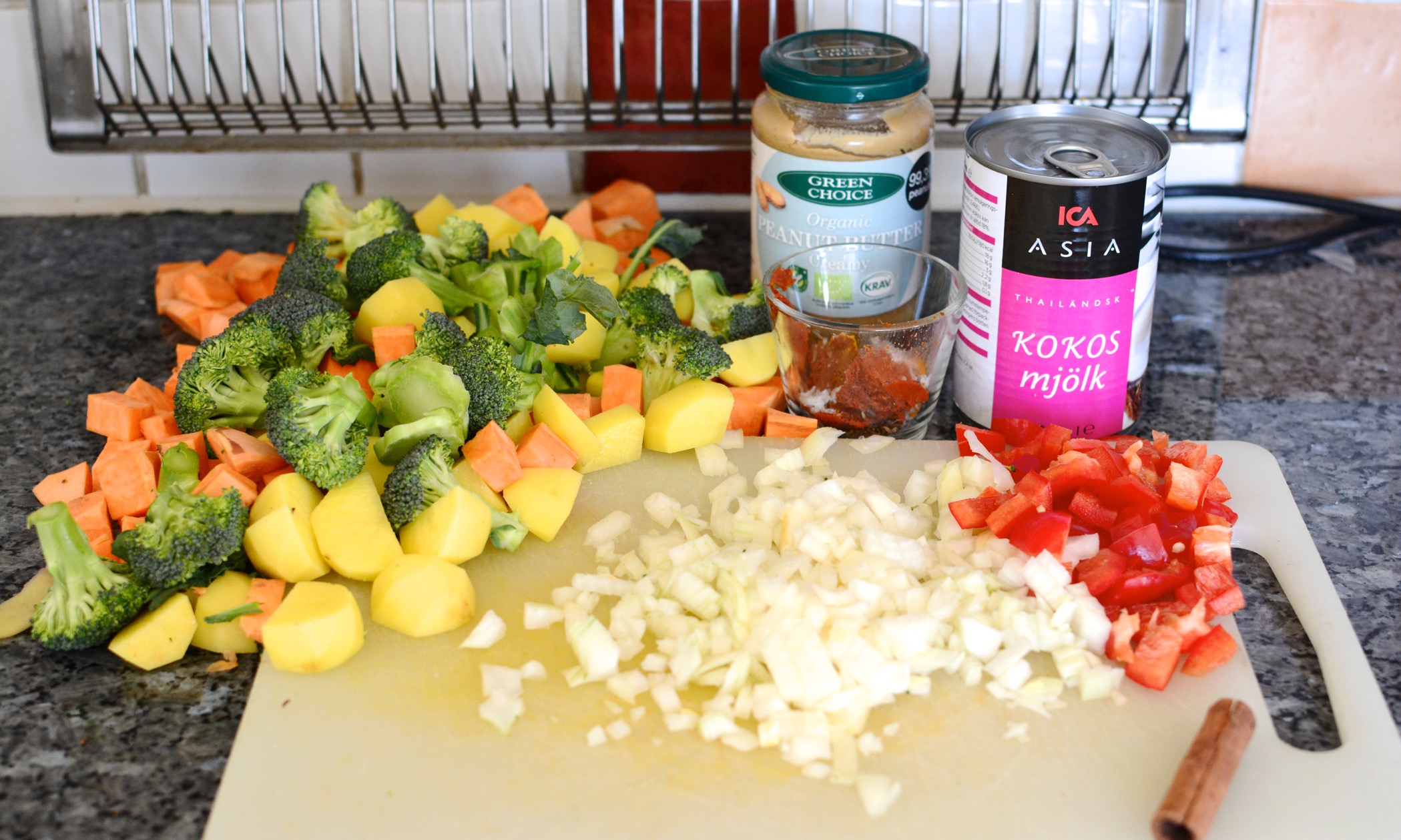 Vegansk Massaman Curry i Crock Pot, recept massaman curry i Crock Pot