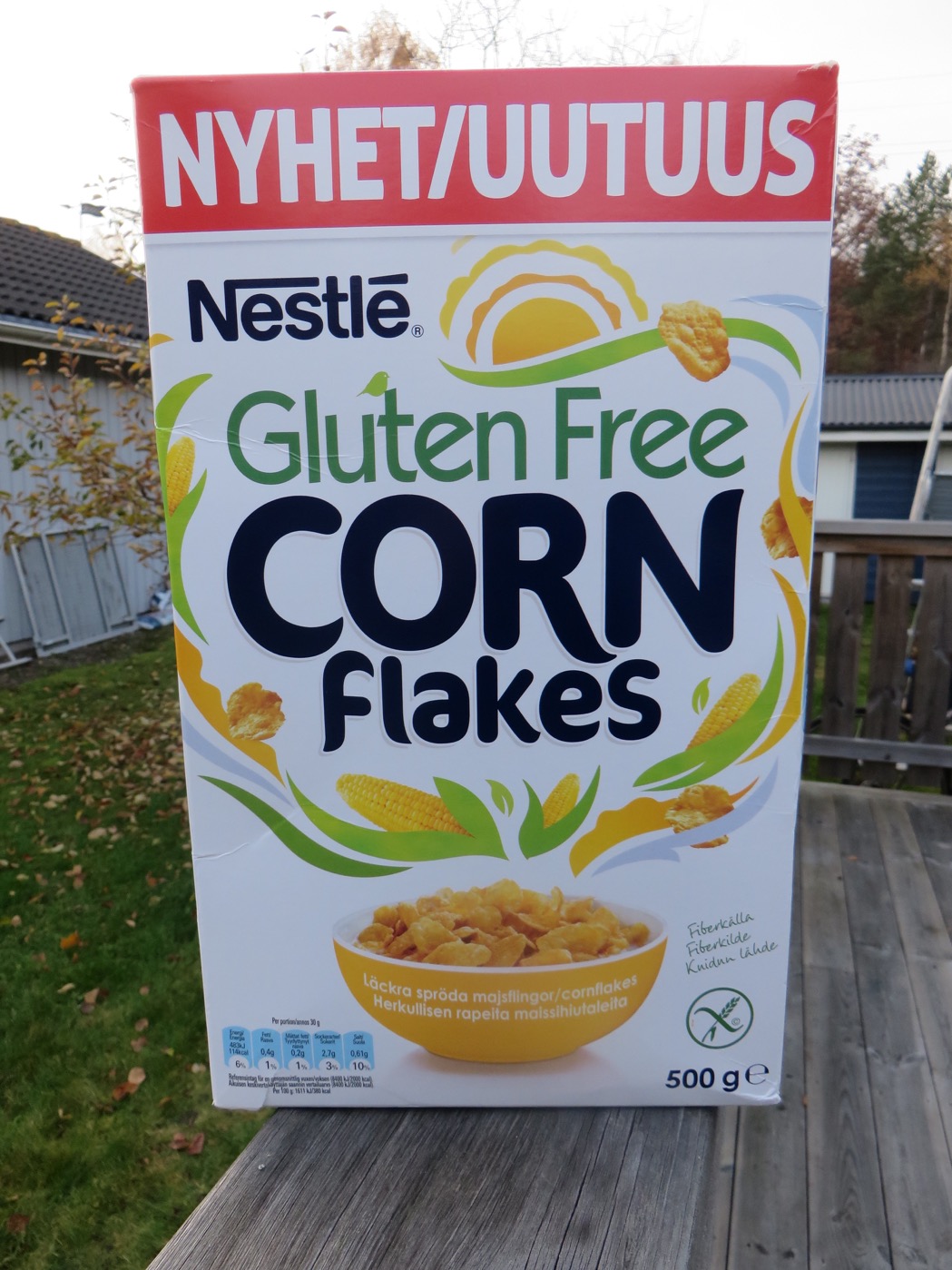 Glutenfria cornflakes