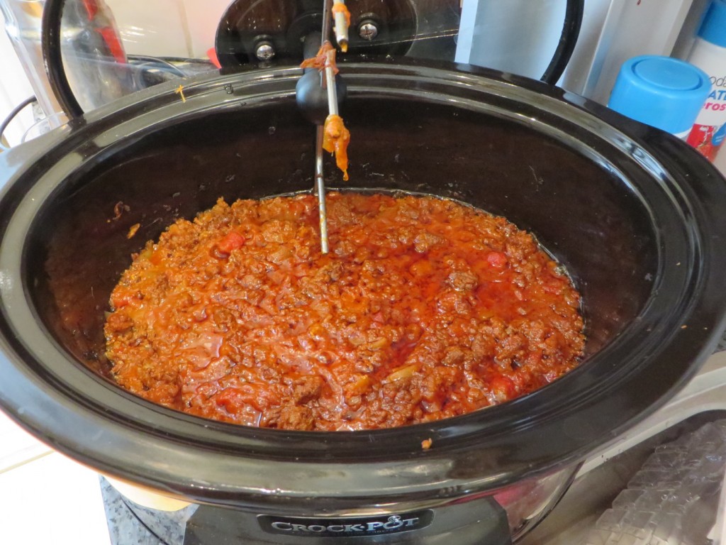 Köttfärssås i CrockPot, CrockPot, Köttfärssås