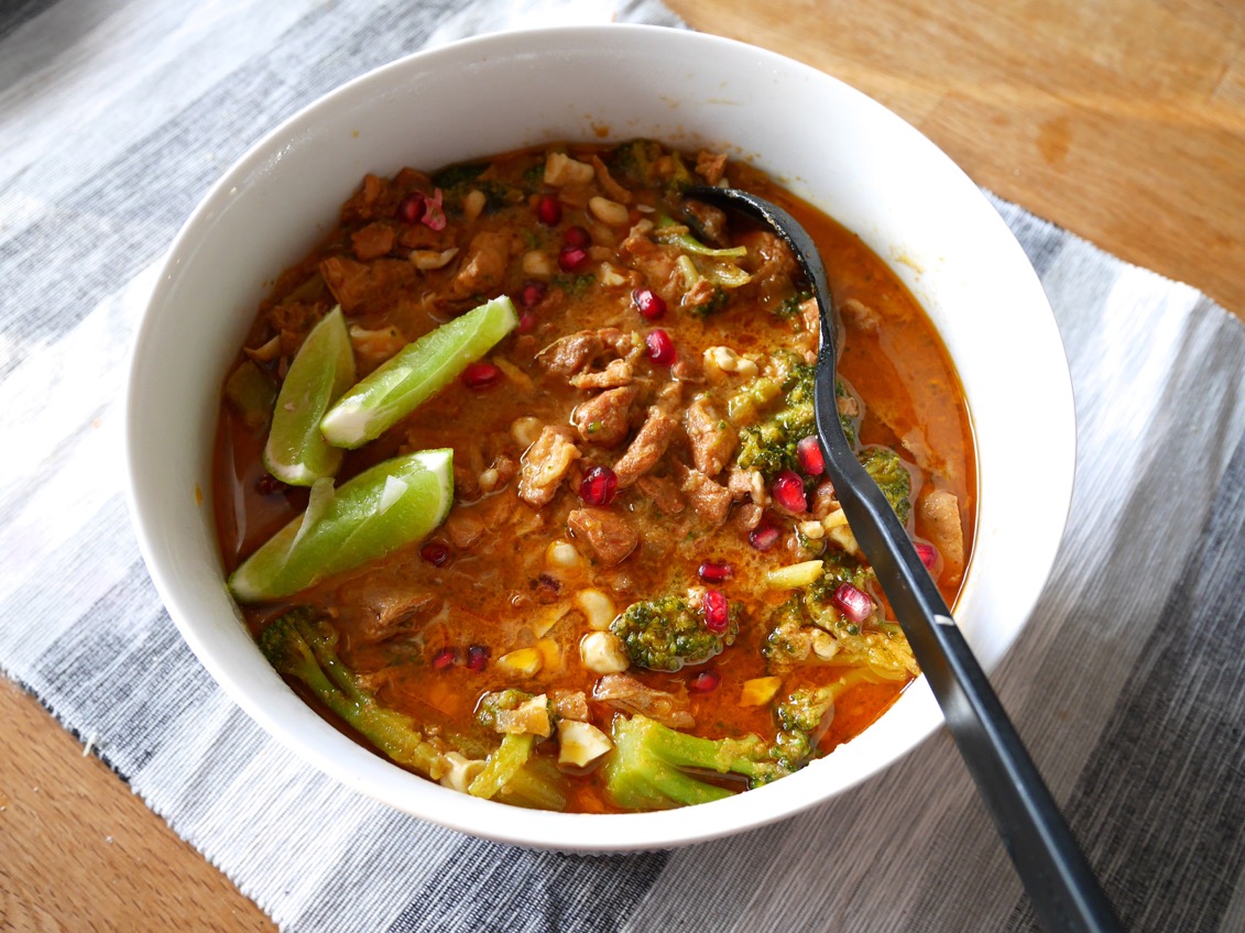 Massaman curry i CrockPot, recept massaman curry, recept crockpot