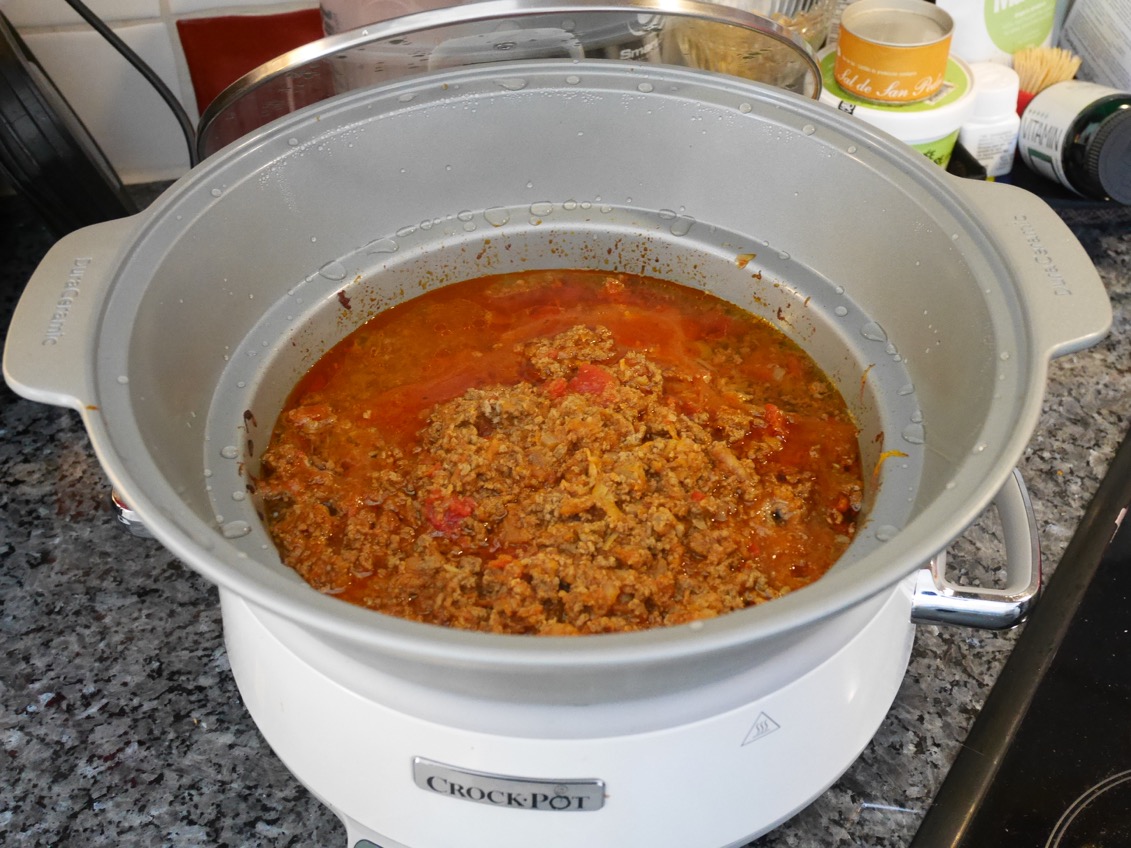 Magiskt god köttfärssås i CrockPot, CrockPot, recept bästa köttfärssåsen