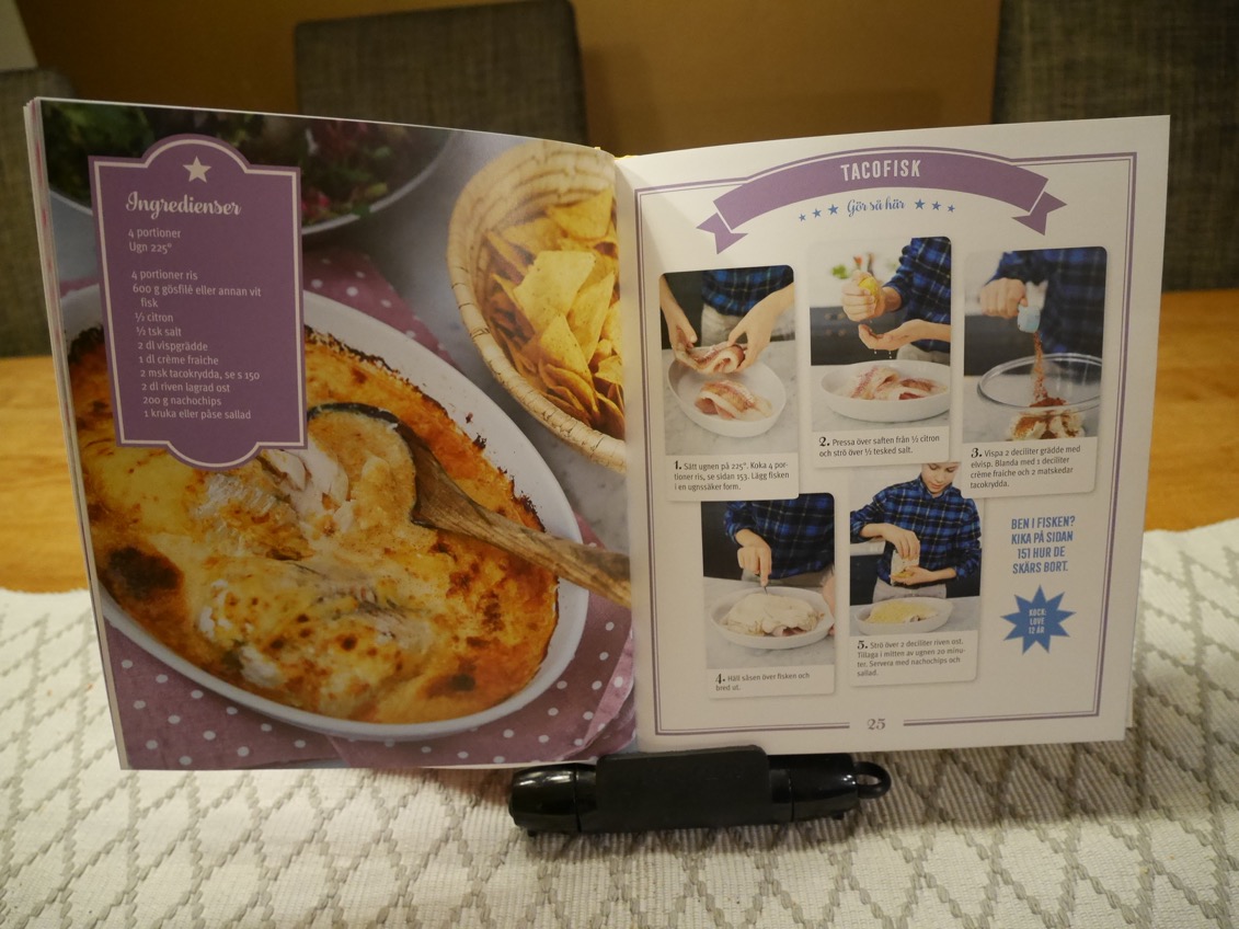 Barnens kockskola, recept Middag för hela familjen, Norstedts