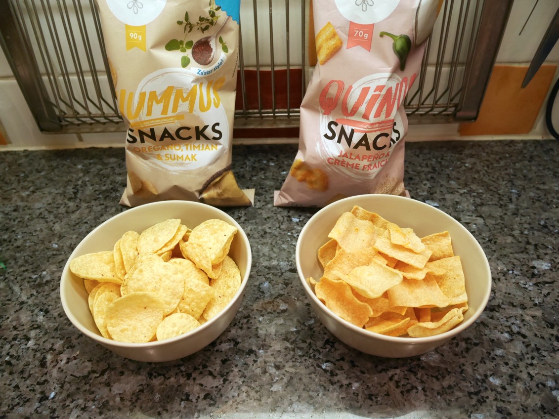 Nyttiga smartsnacks från Gårdschips, smartsnacks, nyttiga chips