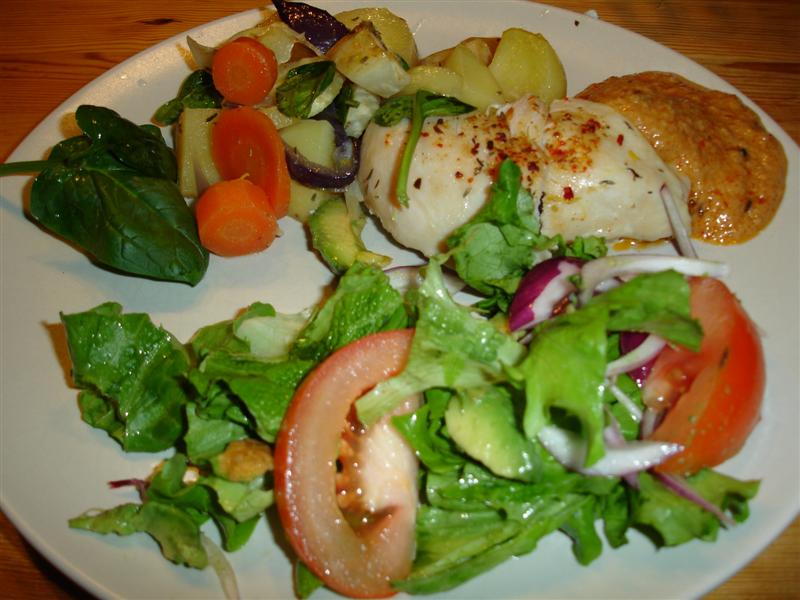 Kyckling och rotsaker i ugn Leva sunt