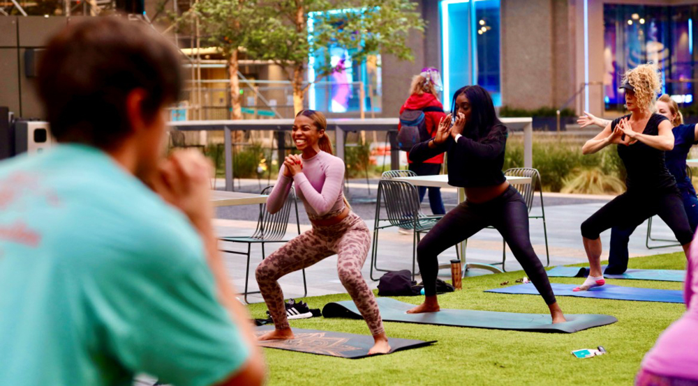 Wellness Series Black Swan Yoga AT&T Performing Arts Center