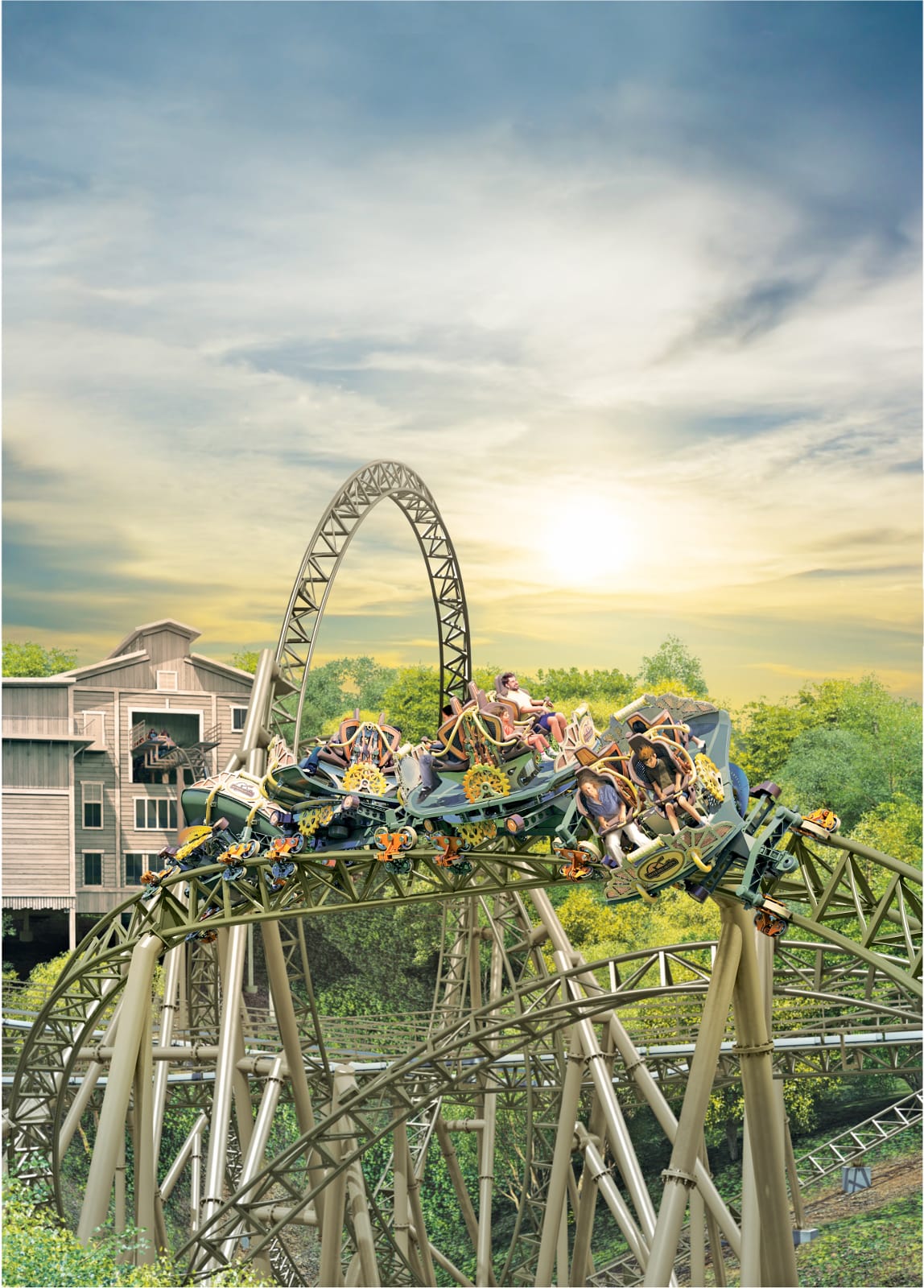 Time Traveler roller coaster to debut March 14 with the season opening