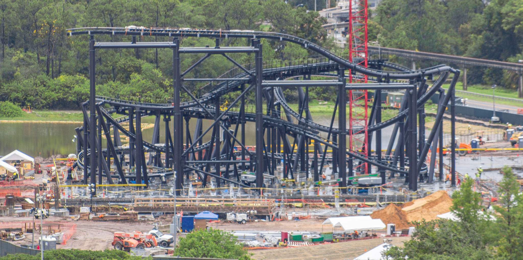 Photo Update TRON Lightcycle Power Run rises from the dirt