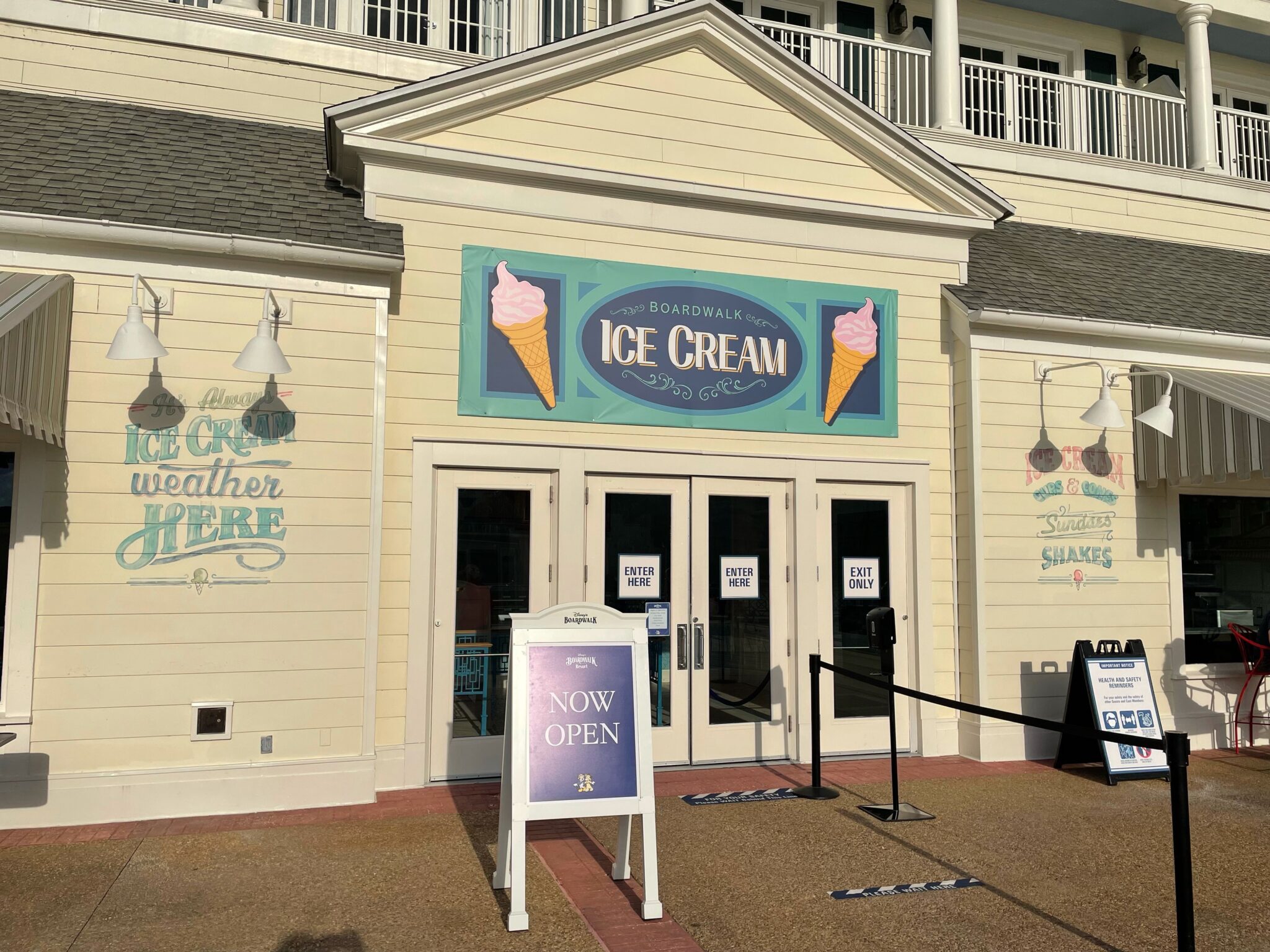 New ice cream shop replaces Ample Hills at Disney's BoardWalk Inn
