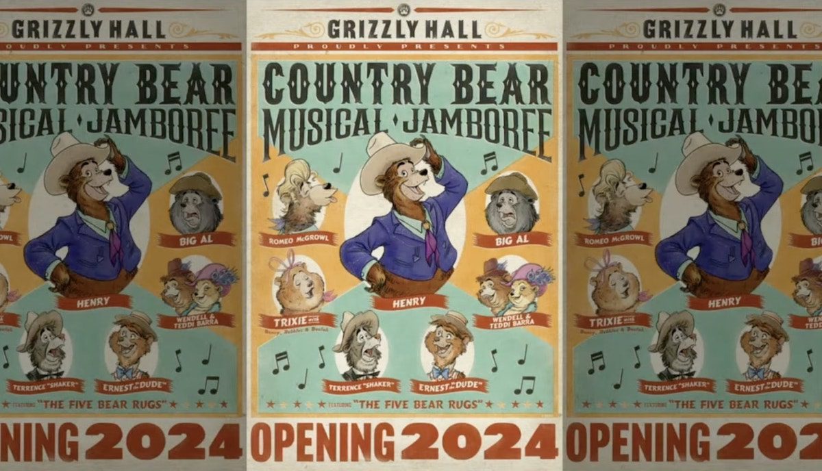 Updated Country Bear Jamboree will debut in 2024