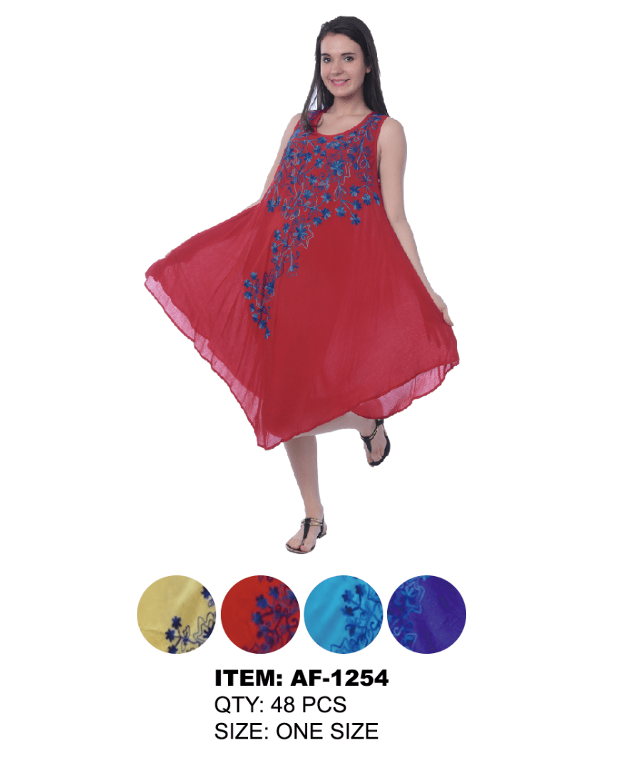 Dresses Rayon Umbrella Dress Missy Size Rayon Dress AF1254