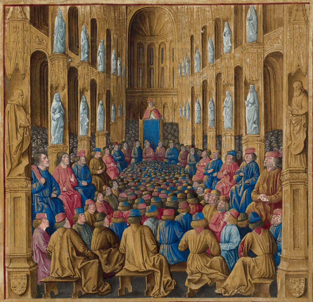 Today in European history the Council of Clermont (1095) and that's
