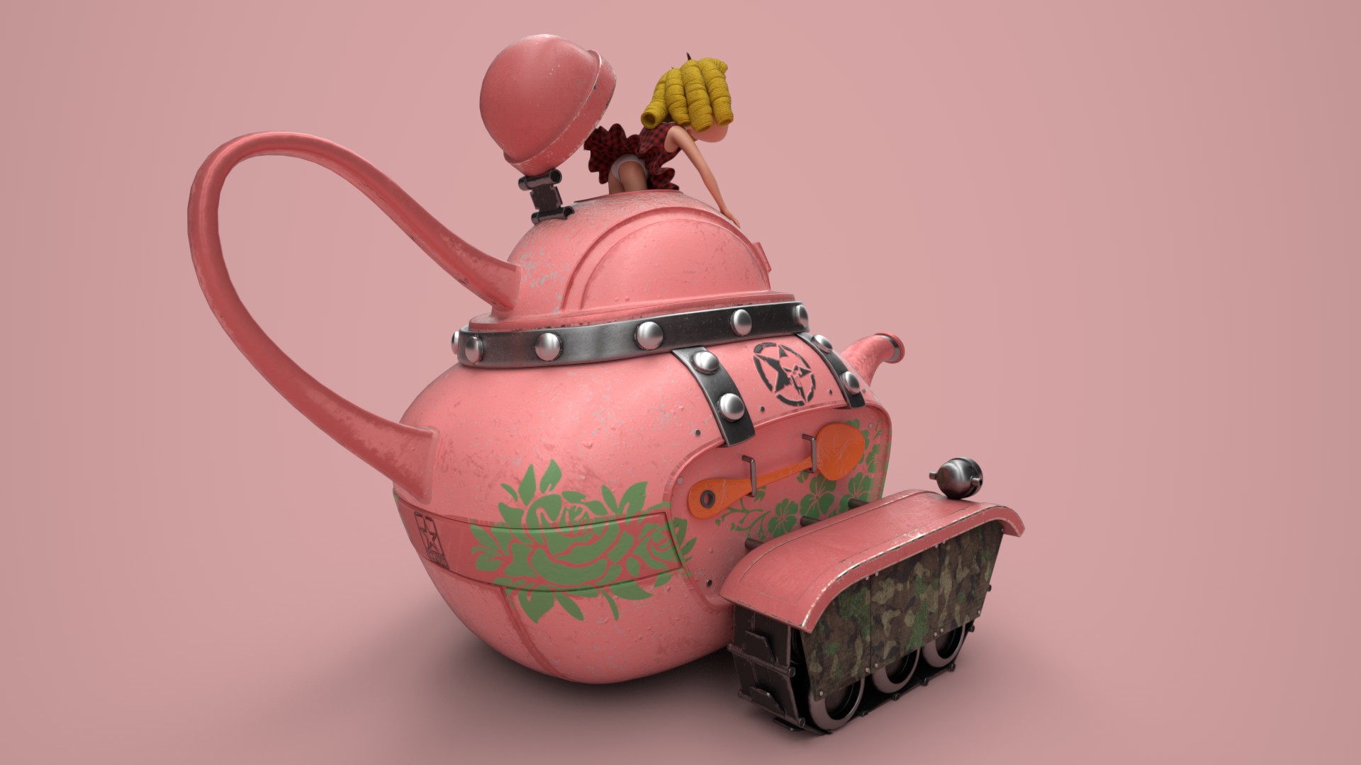 Pixar Rolling Teapot Challenge Atul Mathew Thomas