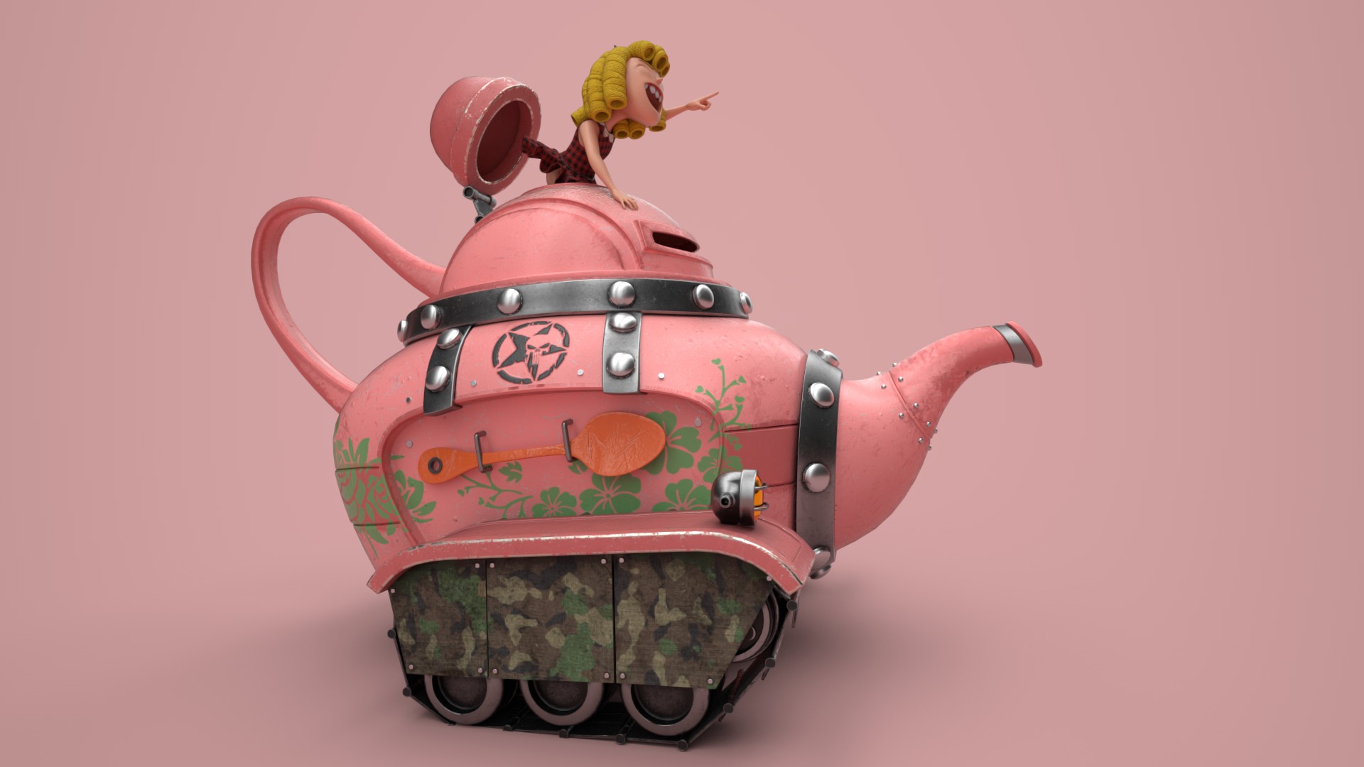 Pixar Rolling Teapot Challenge Atul Mathew Thomas