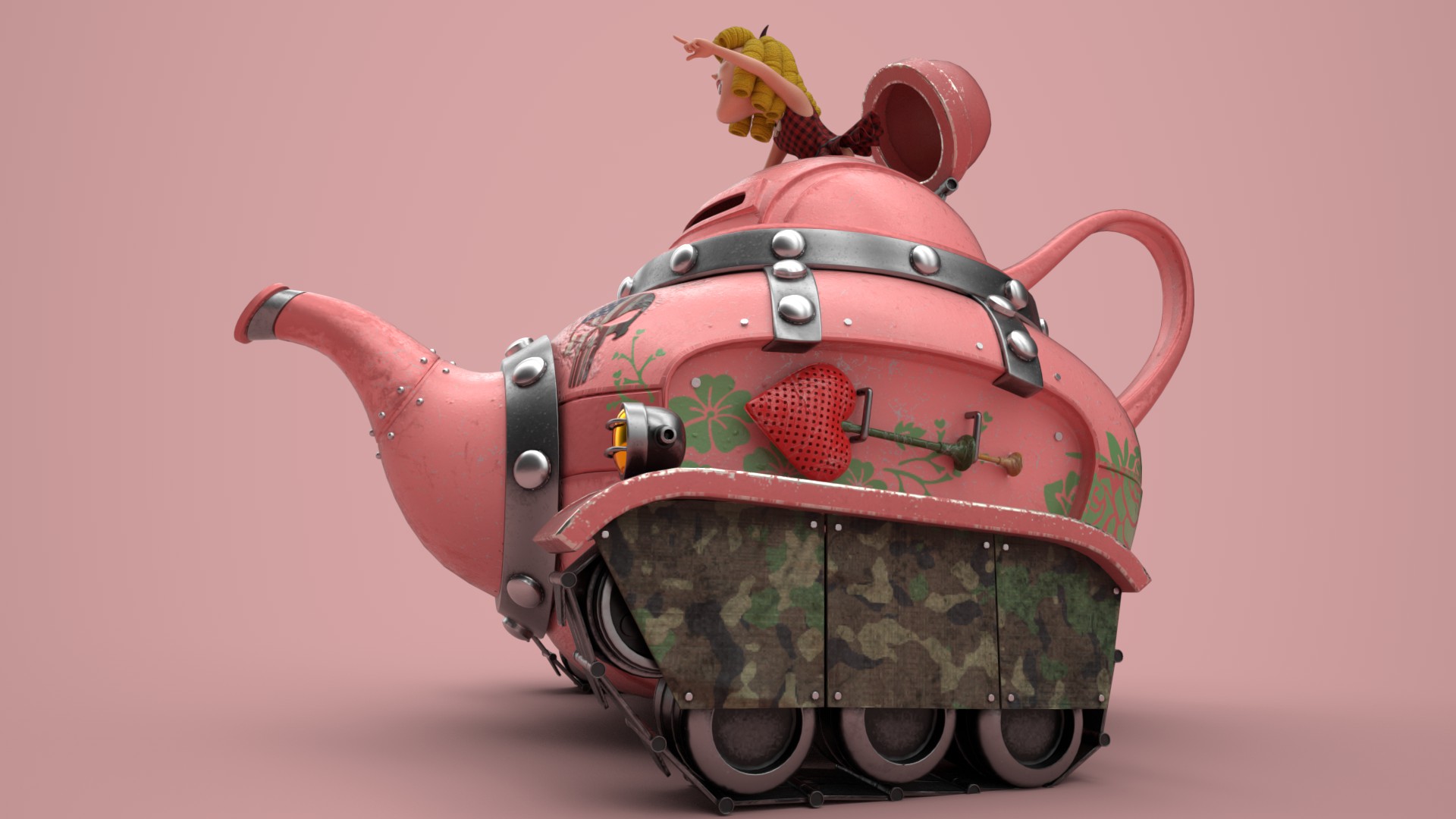 Pixar Rolling Teapot Challenge Atul Mathew Thomas