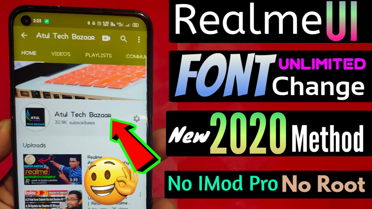 How to change fonts in Realme UI, How to change fonts in