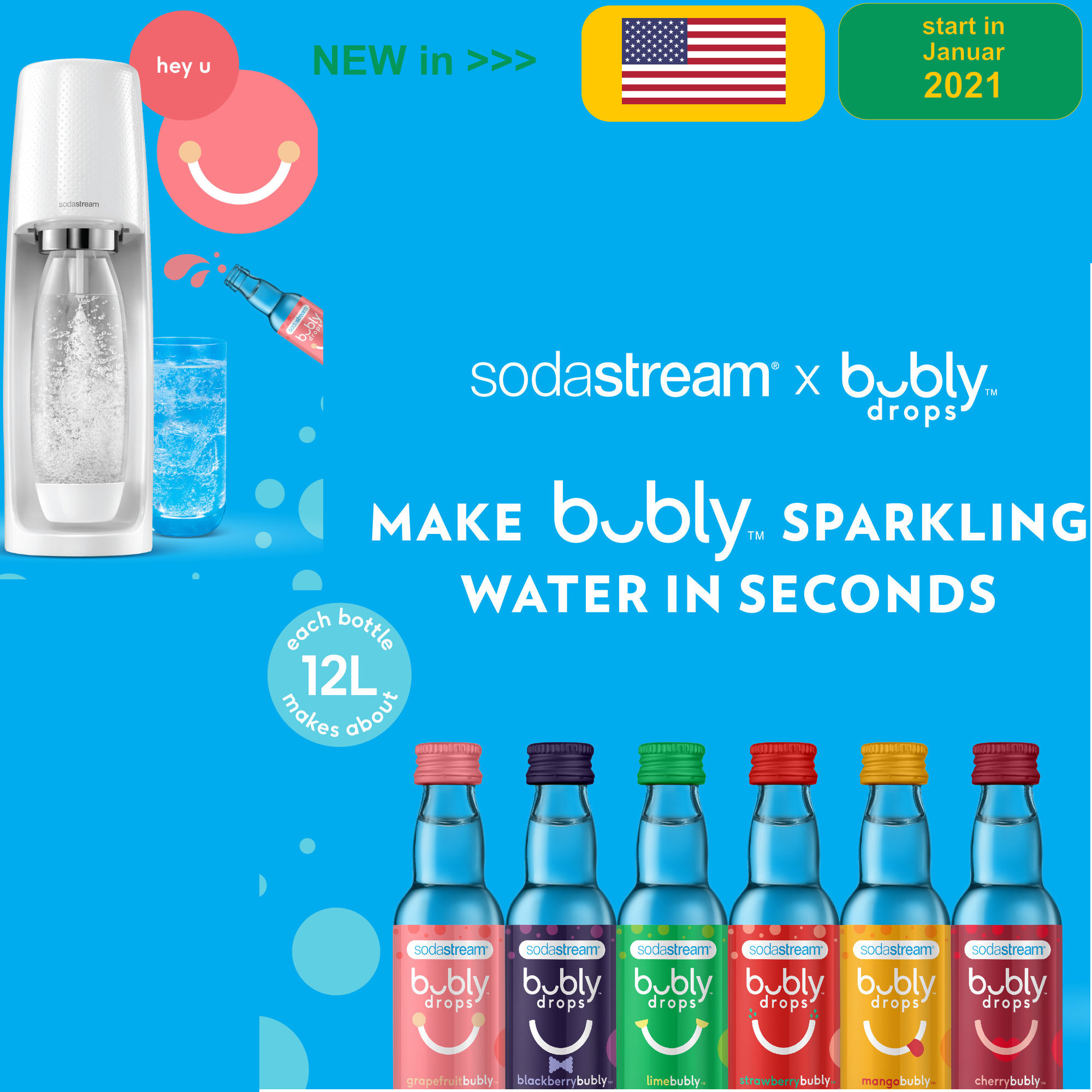 bubly drops™ for Sodastream atundo Food, Drinks and more