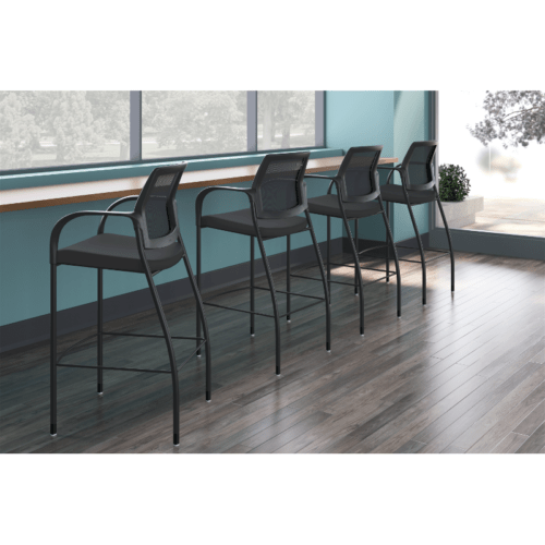 HON Ignition CafeHeight Mesh Back Stool • atWork Office Furniture Canada