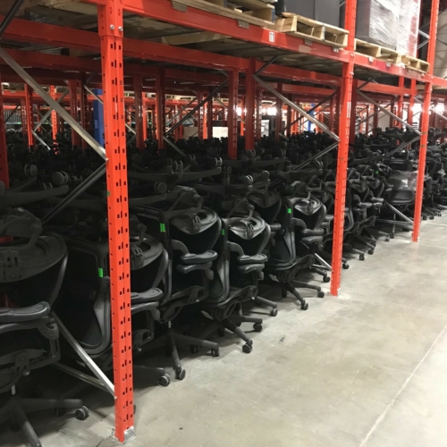 Reconditioned Herman Miller Aeron Office Chairs Assembled • atWork