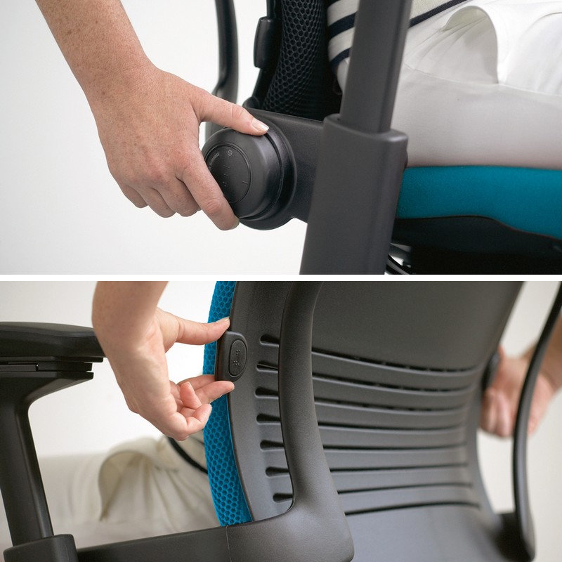 Reconditioned Steelcase Leap V2 Office Chairs Assembled • atWork